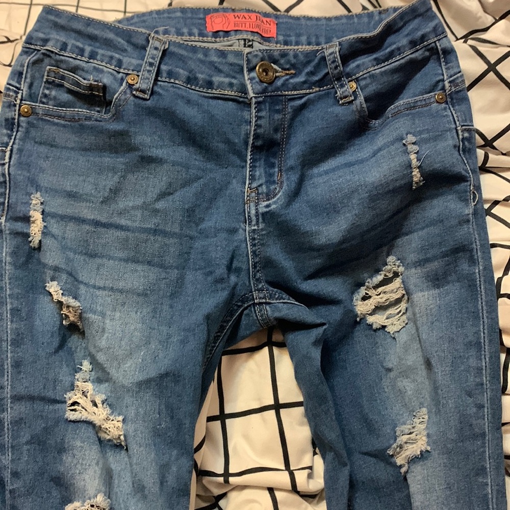 ripped jeans